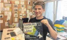  ?? FOTO: SCHÜLER HELFEN LEBEN ?? Hannes Mattenschl­ager engagiert sich freiwillig.