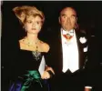  ?? Foto: imago ?? Ein Paar, das stets Blicke auf sich zog: Johannes von Thurn und Taxis und Gloria im Jahr 1986.