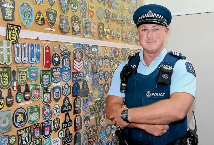  ?? DEREK FLYNN/FAIRFAX NZ ?? Picton police Sergeant Kris Payne is leaving the station after more than a decade in the job.