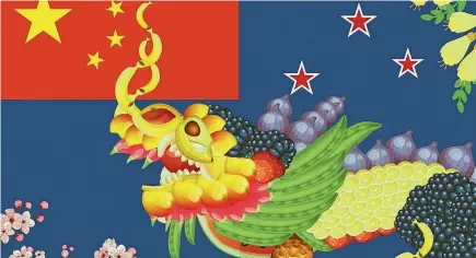  ?? KATHRYN GEORGE ?? Selling fruit and vegetables was a common foothold for many Chinese families in Kiwi society.