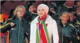  ?? Picture: FLICKR ?? PATRIOT PRINCESS: Charlene of Monaco wears her South African scarf