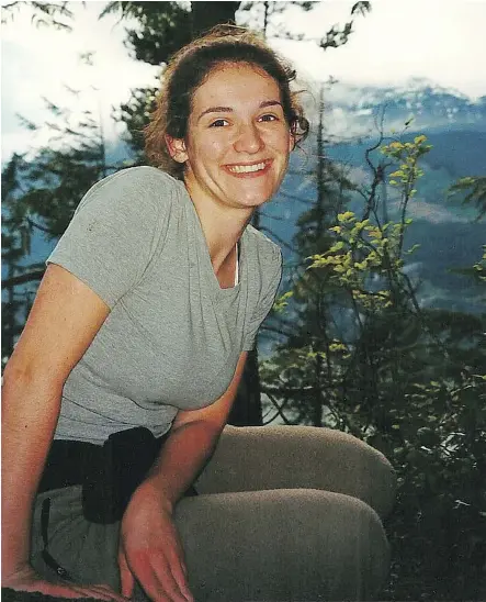  ?? — HURN FAMILY ?? Amy Hurn died days after being struck by a car in East Vancouver on March 27, 2012, while cycling to her teaching job at Vancouver Technical Secondary. The organs and eyes she donated saved five lives and helped improve the eyesight of others.