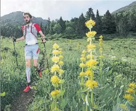  ?? FOTO: AUTV/STEPHANE SALERNO ?? Una imagen de la Andorra Ultra Trail Vallnord