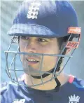  ??  ?? Reunion: Alastair Cook will see a familiar face in Auckland