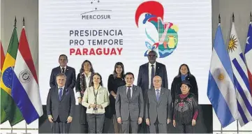  ?? ?? Encuentro. El bloque que integran Brasil, Argentina, Uruguay, Paraguay y Bolivia se reunieron.