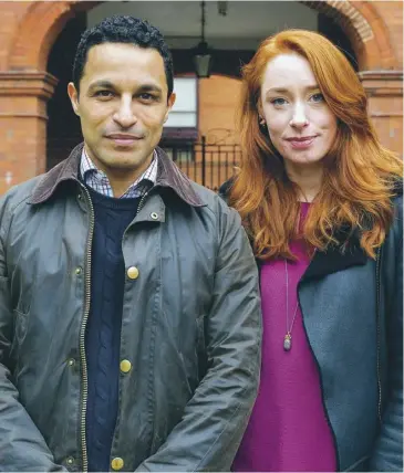  ??  ?? Dr Javid Abdelmonei­m and Dr Hannah Fry present
returns to STV, inset
Contagion!; The Durrells