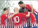  ?? FOTO: ATLETI ?? El filial, intratable