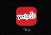  ?? PATRICK SEMANSKY — THE ASSOCIATED PRESS FILE ?? The Yelp app on an iPad in Baltimore.