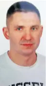  ??  ?? Murder victim Rafal Michal Lyko