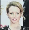  ??  ?? CLAIRE FOY: British actress plays Neil Armstrong’s wife in First Man which is due out in October.