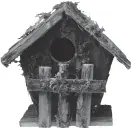  ?? [THINKSTOCK PHOTO] ?? It’s time to place birdhouses outside for your backyard songbirds.