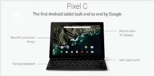  ?? (Source: Google) ?? Figure 1: Google Pixel C tablet
