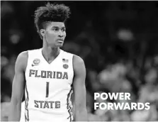  ?? KIM KLEMENT, USA TODAY SPORTS ?? Jonathan Isaac averaged 12 points and 7.8 rebounds per game for Florida State last season.