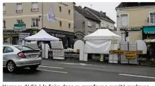  ??  ?? L’espace dédié à la Foire dans ce carrefour a suscité quelques questions des visiteurs