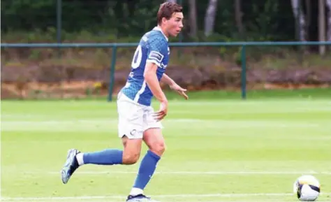  ?? FOTO JEFFREY GAENS ?? Welke input kan ex-Ajacied Eiting geven aan Genk?