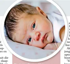  ??  ?? Die skattige Elsa is na Minki se ouma Elsa van der Westhuizen genoem. Sy het haar opwagting op 16 Maart gemaak.