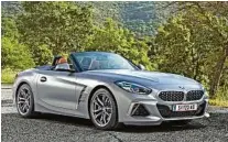  ??  ?? Im neuen BMW Z4 steckt mit 340 PS purer Fahrspaß aus dem BMW Werk in Steyr