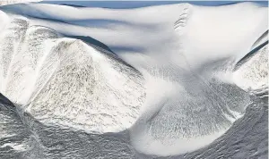  ?? Picture: Getty Images. ?? Ice fields at Ellesmere Island in Canada, one of many places where the ice is retreating. Earth Day is a chance for all of us to do something to halt global warming, however small.