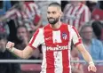  ?? AFP ?? Atletico’s Yannick Carrasco.