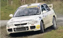  ?? PHOTO: EUAN CAMERON ?? Andrew Graves says there is nothing fancy about his Mitsubishi Evo 3 at all.