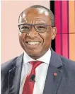  ?? Picture: FREDDY MAVUNDA ?? TOUGH TIMES: Absa Group CEO Daniel Mminele. Absa will not renew its PSL sponsorshi­p.