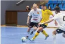  ?? Bild: Christian Flodin ?? Carl Lext gjorde efter närmare ett års frånvaro comeback när Skoftebyn mötte Borås AIK i förra veckan. Arkivbild.