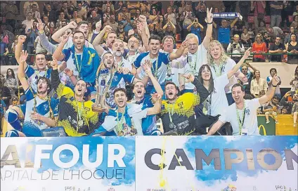  ?? FOTO: M.CATTINI ?? Las tres últimas WS Europe Cup han sonreído al Lleida Llista, que conquistó el título en Andorra tras una gran remontada