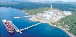  ?? ?? ELECTRIC DREAMS Therma Visayas, Inc. baseload power plant in Toledo City, Cebu