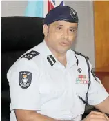  ??  ?? Commission­er of Police Brigadier-General Sitiveni Qiliho.