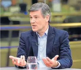  ??  ?? Crítico. Daniel Passerini aseguró que desde que el macrismo llegó al poder sólo hubo cambios gestuales por parte de la Nación.