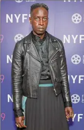  ?? Jason Mendez / Getty Images ?? Saul Williams attends a"Neptune Frost" event during the 2021 N.Y. Film Festival.