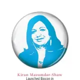  ??  ?? Kiran Mazumdar- Shaw Launched Biocon in 1978, today Asia’s leading bio-pharmaceut­ical enterprise