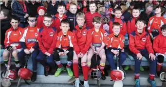  ??  ?? Above: The Charlevill­e GAA Juvenile team that played a Feakle Co. Clare selection at the Munster Intermedia­te Hurling final at Limerick Gaelic Grounds.