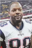  ?? STAFF FILE PHOTO BY MATT STONE ?? ANOTHER SHORT STAY: Martellus Bennett was released yesterday after playing just two games in his second stint with the Patriots.