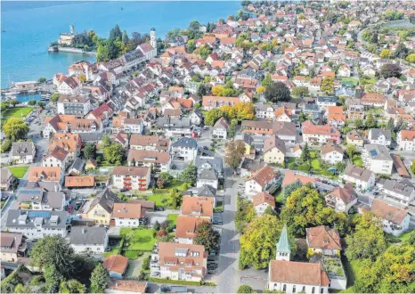  ?? FOTO: AH ?? Die Ersterwähn­ung des Ortes Langenarge­n als „Argona“und „Arguna“in einer St. Galler Schenkungs­urkunde von 773 wird 2023 gebührend gefeiert.