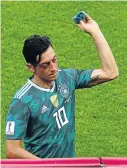  ?? Picture: AFP/LUIS ACOSTA ?? IN EYE OF STORM: Mesut Ozil became a scapegoat for far-right populists after Germany crashed out of the World Cup in Russia.