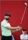  ?? ALEX BRANDON, THE ASSOCIATED PRESS ?? Kyle Stanley reacts after his shot on the 17th tee.