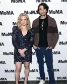  ?? ?? Alex Ross Perry with frequent collaborat­or Elisabeth Moss in 2019. Photograph: Rob Kim/Getty Images for MoMA’s The Contenders