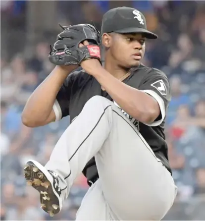  ?? AP ?? Reynaldo Lopez, who pitches Friday against the Cubs, is 2-0 with an ERA of 0.67 and 28 strikeouts in 27 innings in his last four starts.