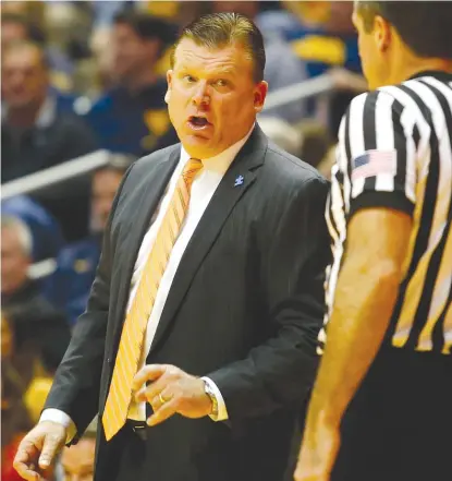  ??  ?? A day after Oklahoma State was bounced from the NCAA tournament by Michigan, coach Brad Underwood left for Illinois. | GETTY IMAGES