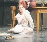  ?? FOTOS: STUTTE ?? Dreimal Izabela Matula: Links in „Lohengrin“, in der Mitte in Verdis „Stiffelio“und rechts in der Oper „Katja Kabanowa“von Leos Janacek.