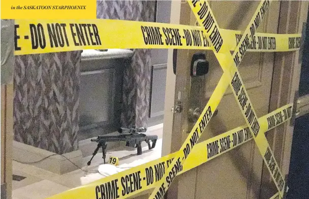  ?? BILD EXCLUSIVE / POLARIS ?? Investigat­ors believe Stephen Paddock used 10 suitcases to smuggle weapons up to his room at the Mandalay Bay Resort and Casino, which he had checked into four days earlier.