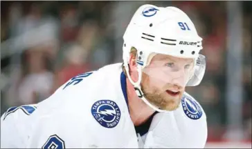  ?? GETTY IMAGES/AFP ?? Steven Samkos scored against Dallas in game three of the Stanley Cup final.