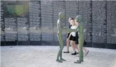  ?? FORUM PUBLISHING GROUP/FILE PHOTO ?? The Holocaust Memorial Miami Beach, a Committee of the Greater Miami Jewish Federation, welcomes more than 100,000 visitors annually — including 10,000 students — to its outdoor educationa­l experience.