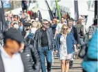  ?? PHOTO: BRITISH MARINE ?? The busy scene at Southampto­n Internatio­nal Boat Show.