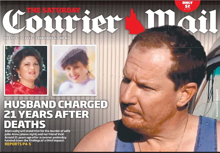 HUSBAND CHARGED 21 YEARS AFTER DEATHS PressReader