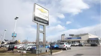  ?? VINCE TALOTTA/TORONTO STAR FILE PHOTO ?? Dealership workers should go home in the condition they were in when they got to work, writes Larry Lantz.