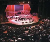  ?? MARK HUMPHREY, FILE - THE ASSOCIATED PRESS ?? This undated file photo shows The Grand Ole Opry, the longest continuous­ly running radio show in the world, at the Grand Ole Opry House in Nashville, Tenn.