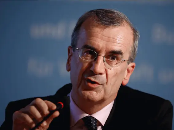  ?? (Reuters) ?? François Villeroy de Galhau said ‘Paris has every chance’ of attracting firms