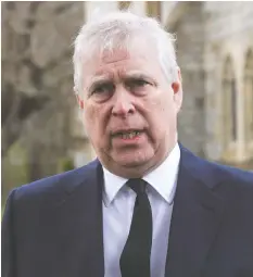  ?? STEVE PARSONS/GETTY IMAGES/FILES ?? Many charities have chosen to distance themselves from Prince Andrew, calling the relationsh­ip “no longer appropriat­e.”